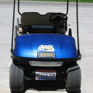 golf cart license plate